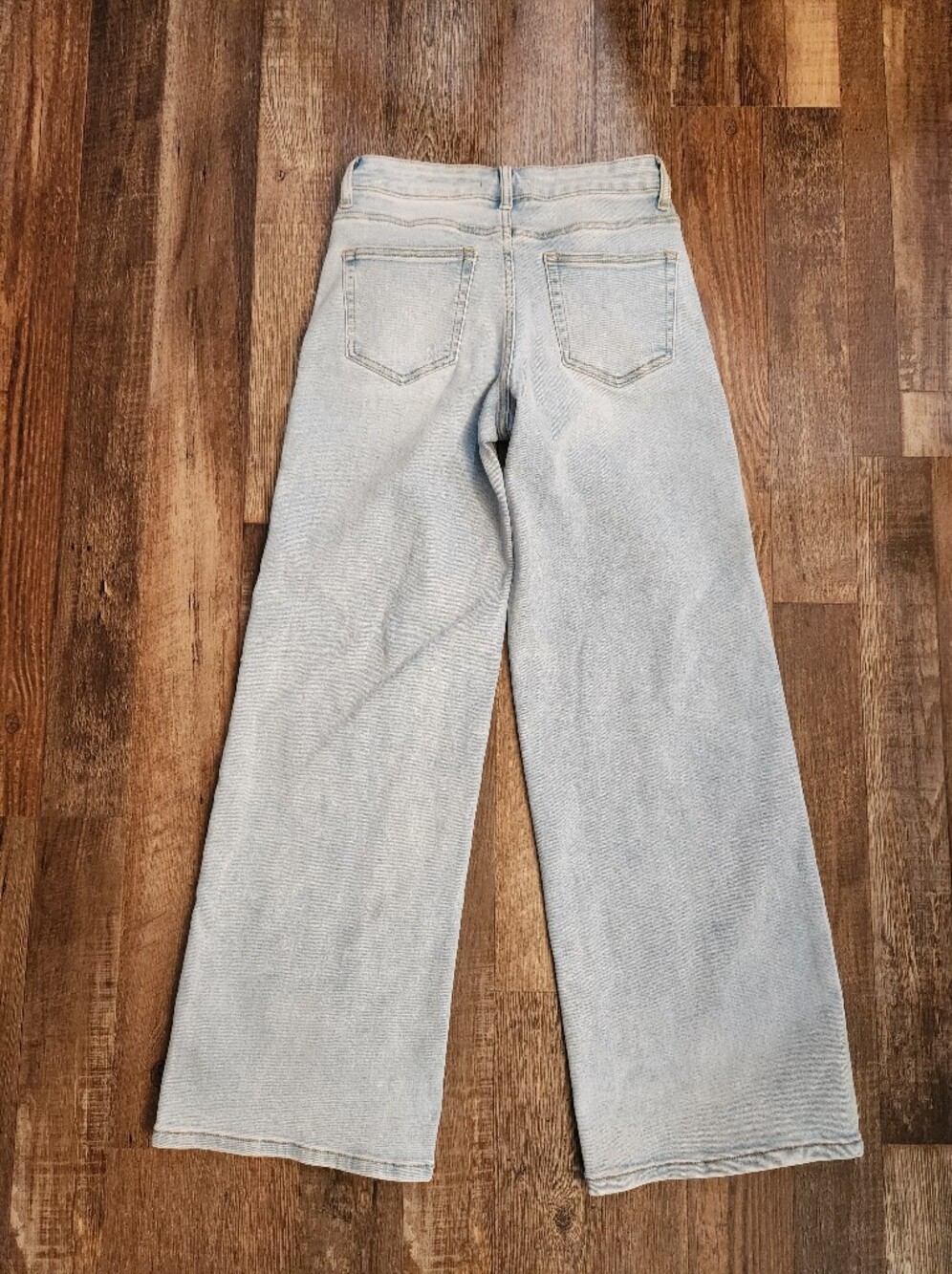 Oneso Light Wash Wide Leg Jeans Size 26 - Picture 2 of 3